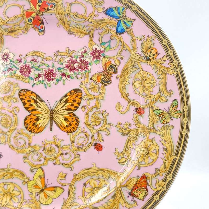 Rosenthal Versace Butterfly Le Jardin De Canapé Decorative Underplate