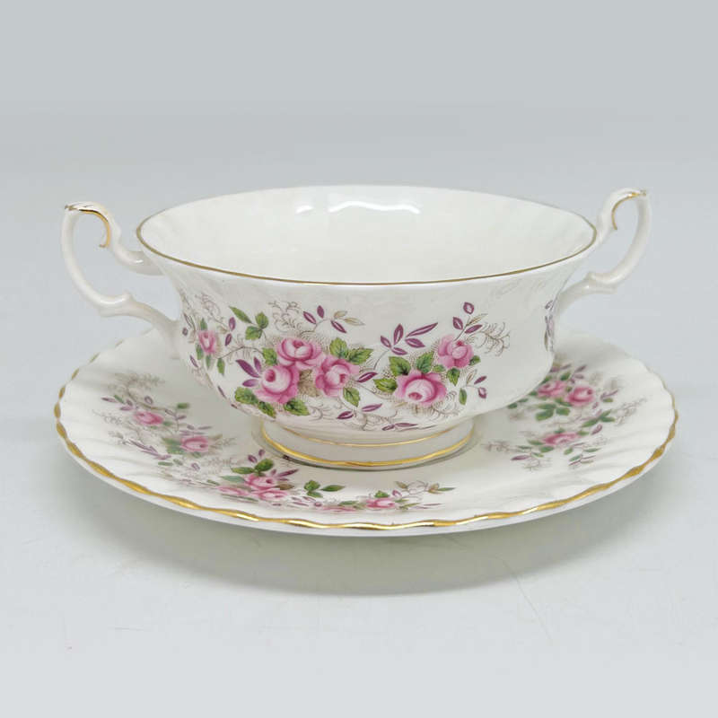 Royal Albert Lavender Rose Soup Coupe