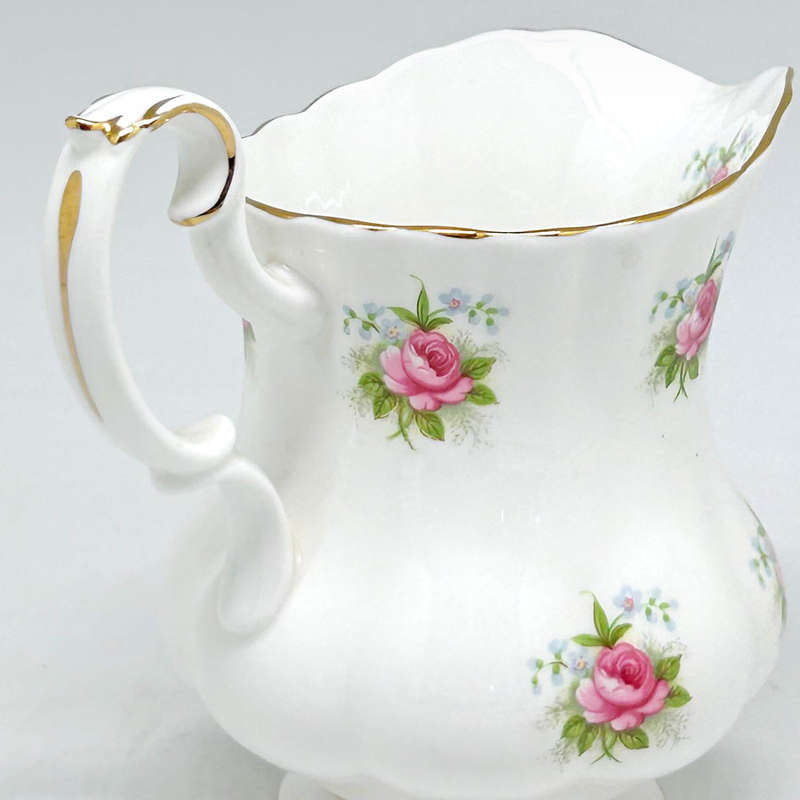 Royal Albert Forget Me Not Rose Tea Milk Jug