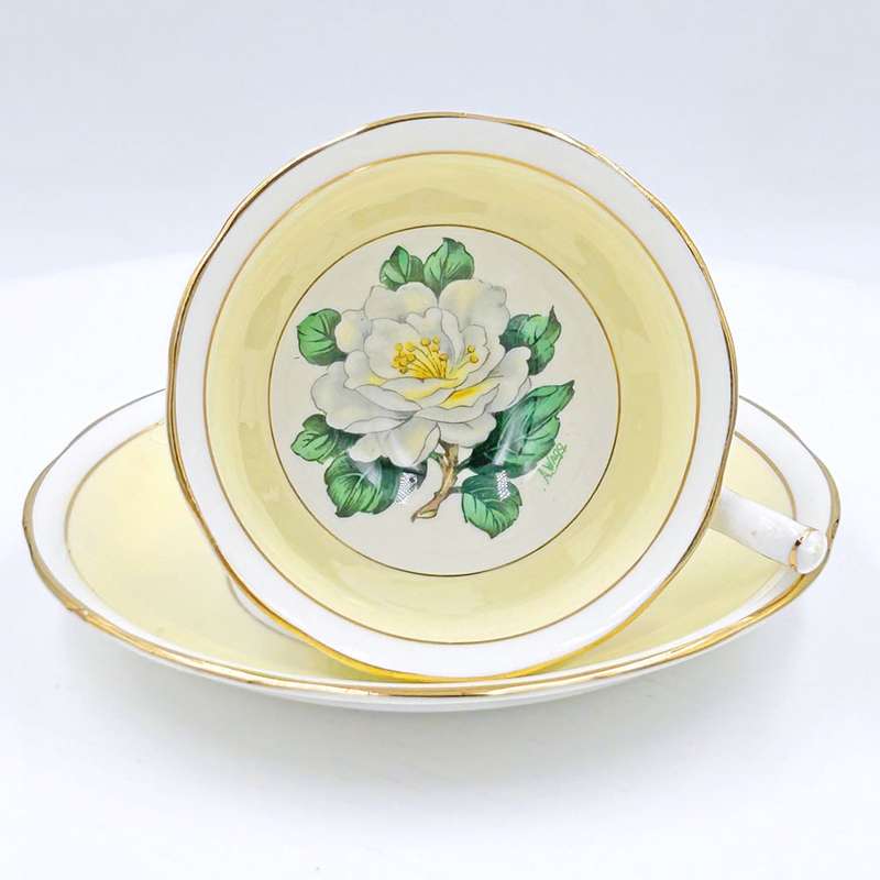 Royal Albert Lady Clare Demitasse Duo