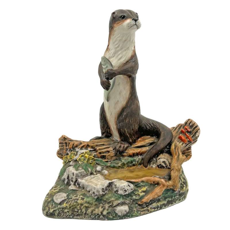 Royal Doulton Otter DA7 Wildlife Collection Figurine