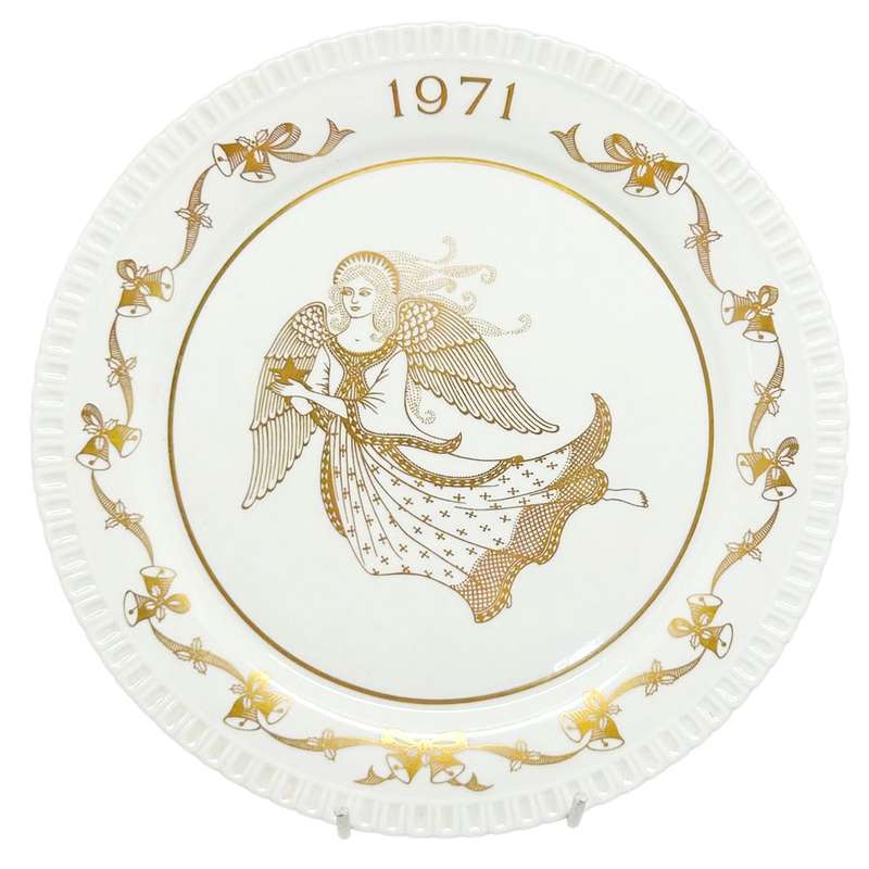 Spode Christmas Plate Ding Dong 1971