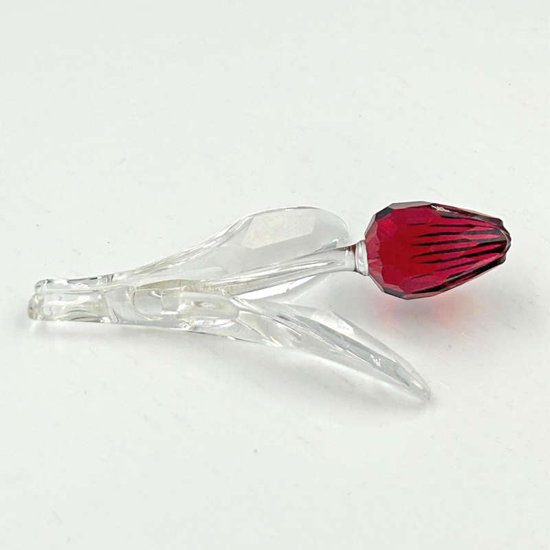 Swarovski Crystal Large Red Renewal Tulip Stem 681333