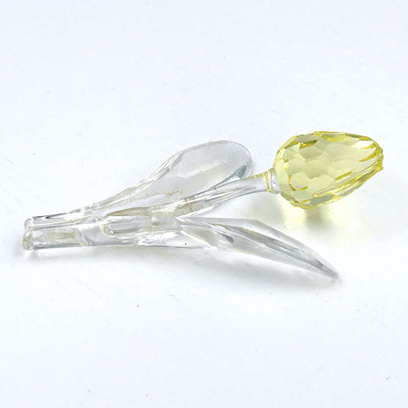 Swarovski Crystal Large Yellow  Renewal Tulip Stem 657335