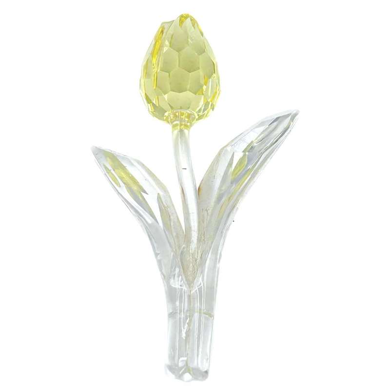 Swarovski Crystal Large Yellow  Renewal Tulip Stem 657335