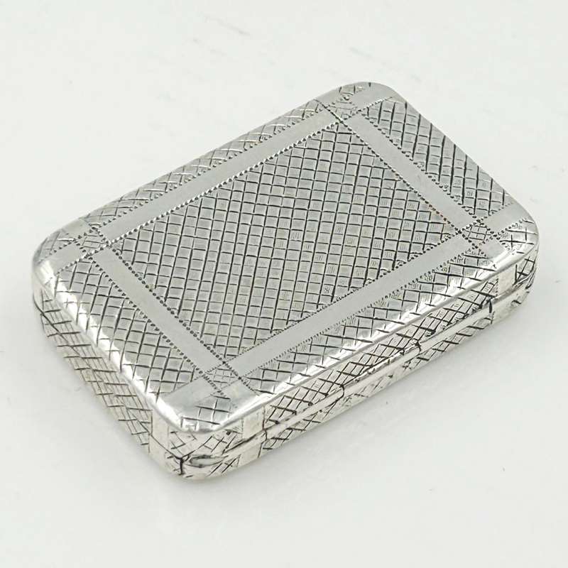 Victorian Sterling Silver Vinaigrette Birmingham 1788