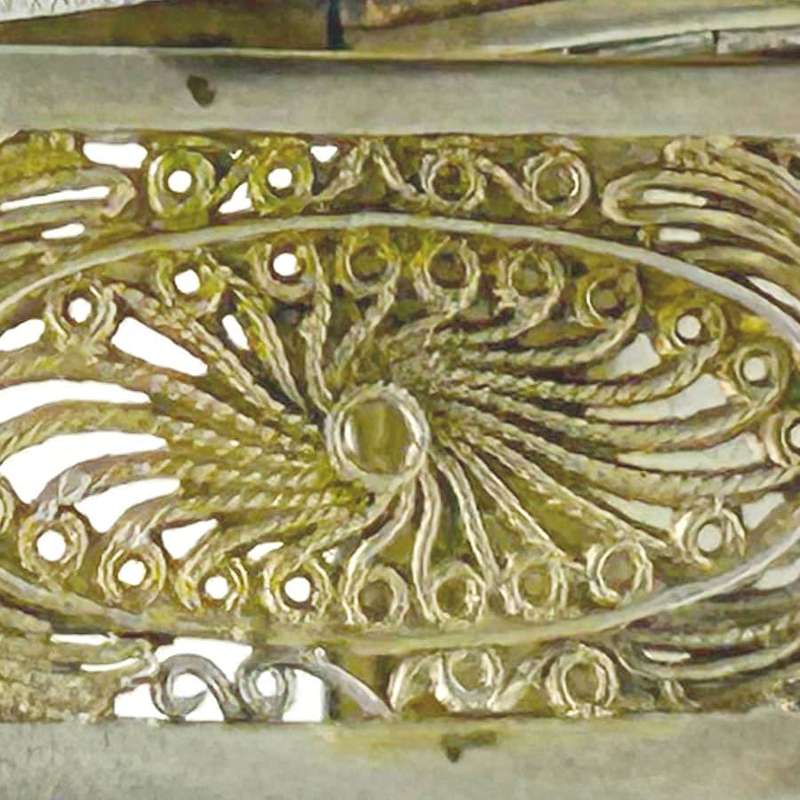 Victorian Sterling Silver Vinaigrette Birmingham 1788