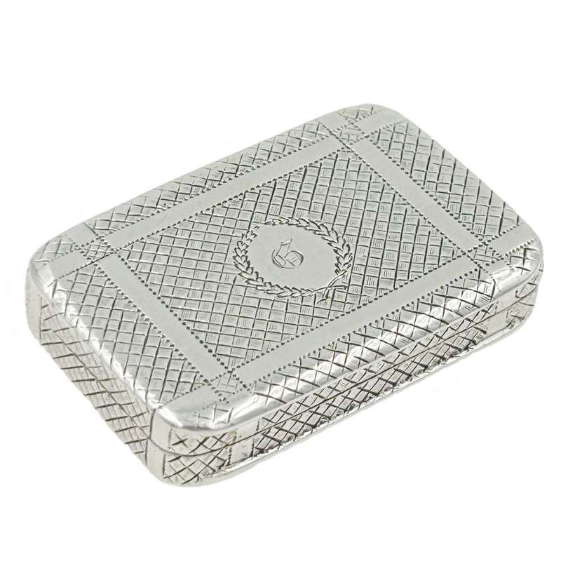 Victorian Sterling Silver Vinaigrette Birmingham 1788