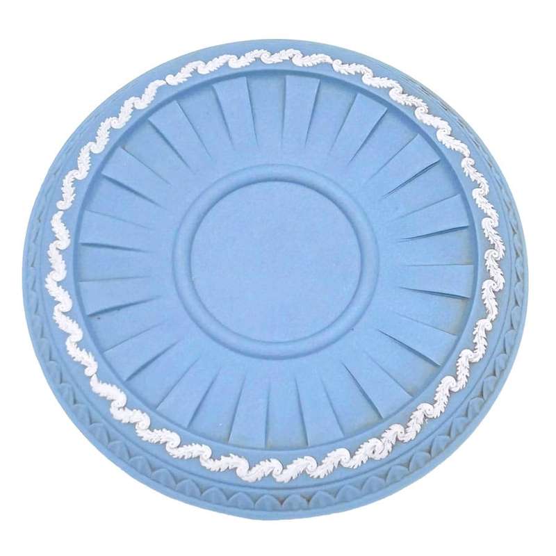 Wedgwood Blue Jasperware Tea Pot Stand