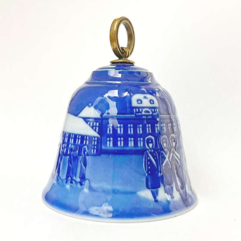 Bing And Grondahl Copenhagen Christmas Bell Tree Ornament 1990