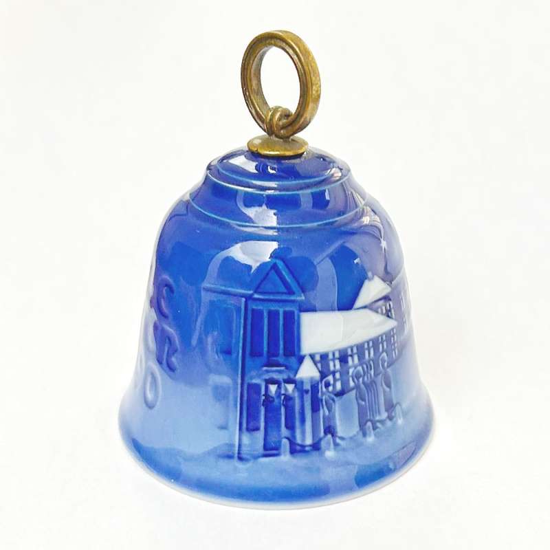 Bing And Grondahl Copenhagen Christmas Bell Tree Ornament 1990