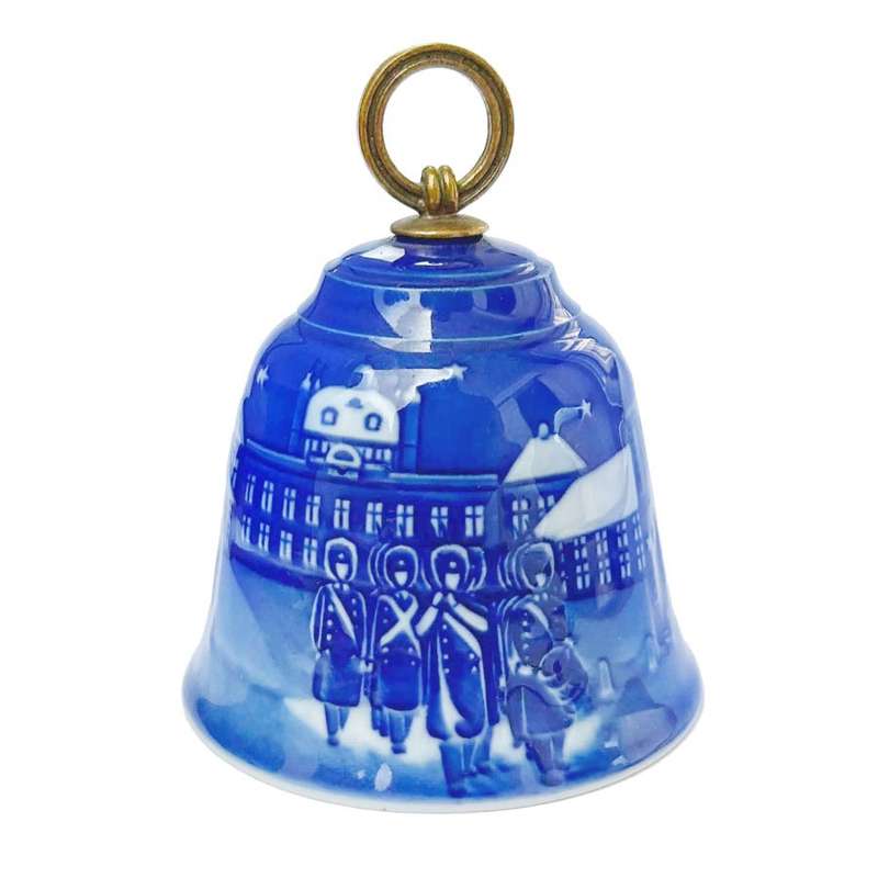 Bing And Grondahl Copenhagen Christmas Bell Tree Ornament 1990