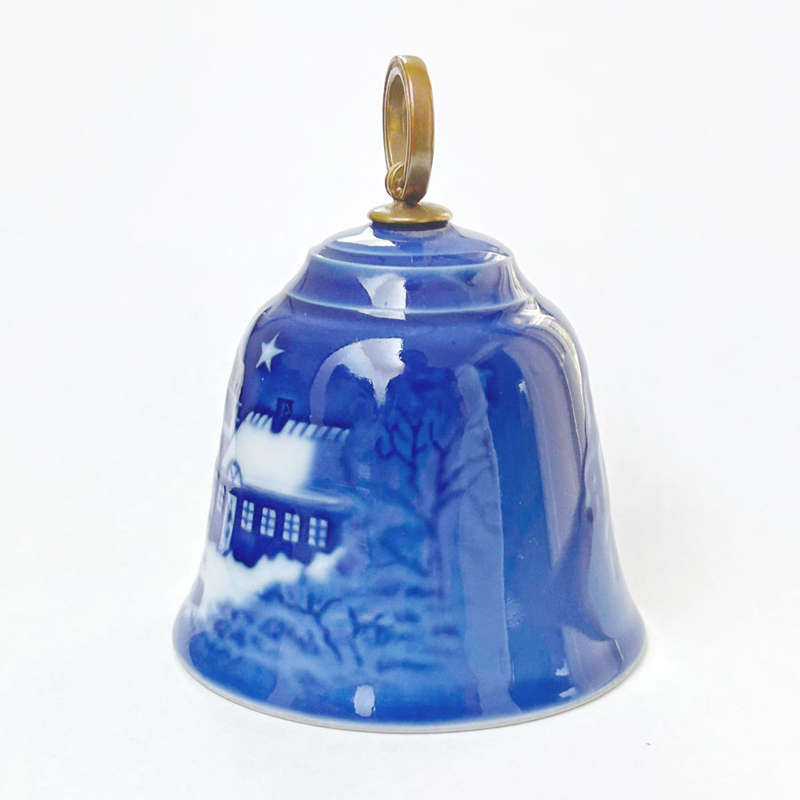 Bing And Grondahl Copenhagen Christmas Bell Tree Ornament 1992