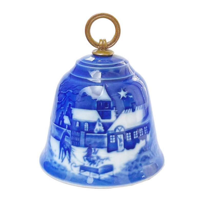 Bing And Grondahl Copenhagen Christmas Bell Tree Ornament 1992