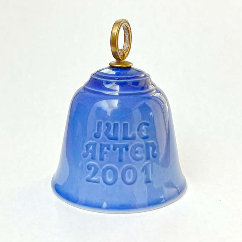Bing And Grondahl Copenhagen Christmas Bell Tree Ornament 2001