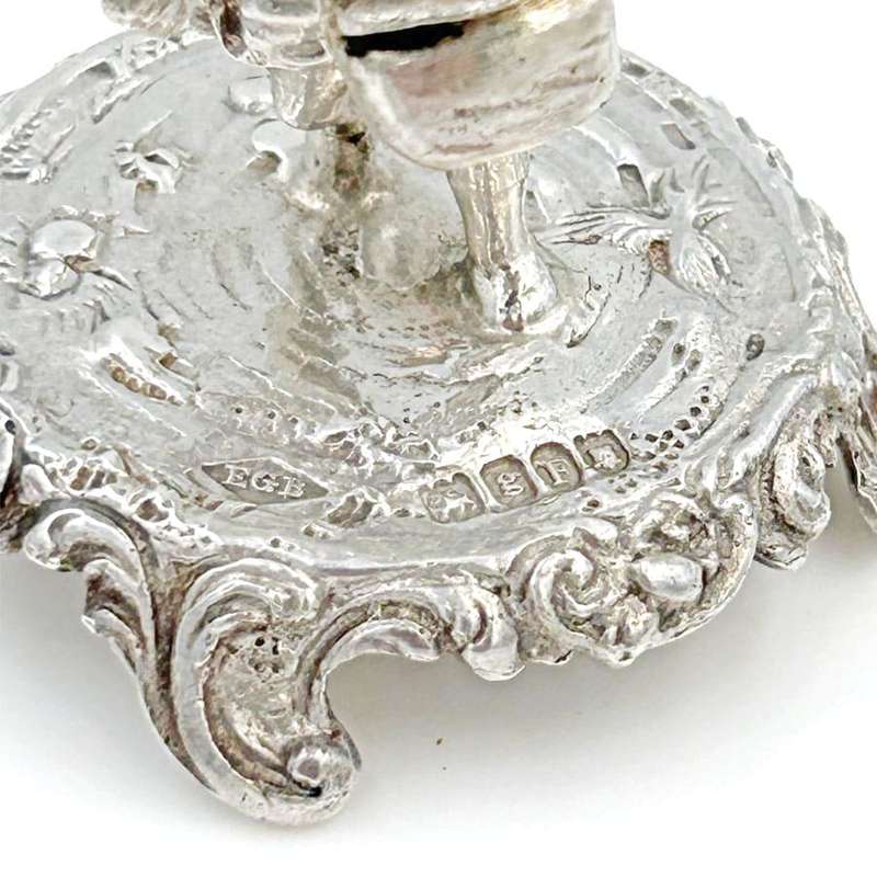 Hallmarked Silver Cherub With Wings London 1902