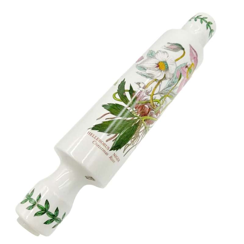 Portmeirion Botanic Garden Rolling Pin Christmas Rose