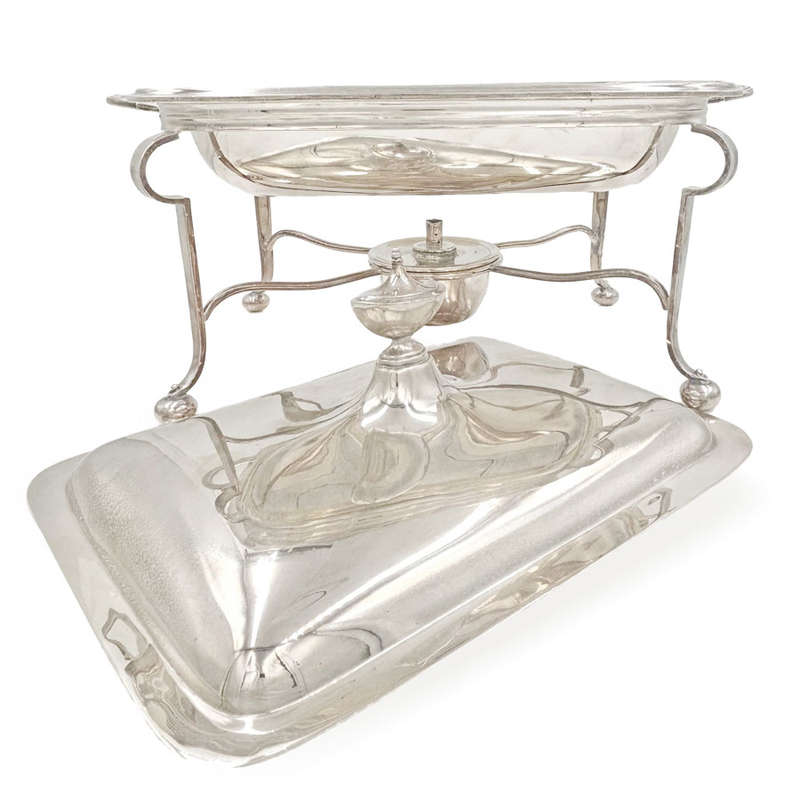 Edwardian Silver Plated Vegetable Bain Marie C1910