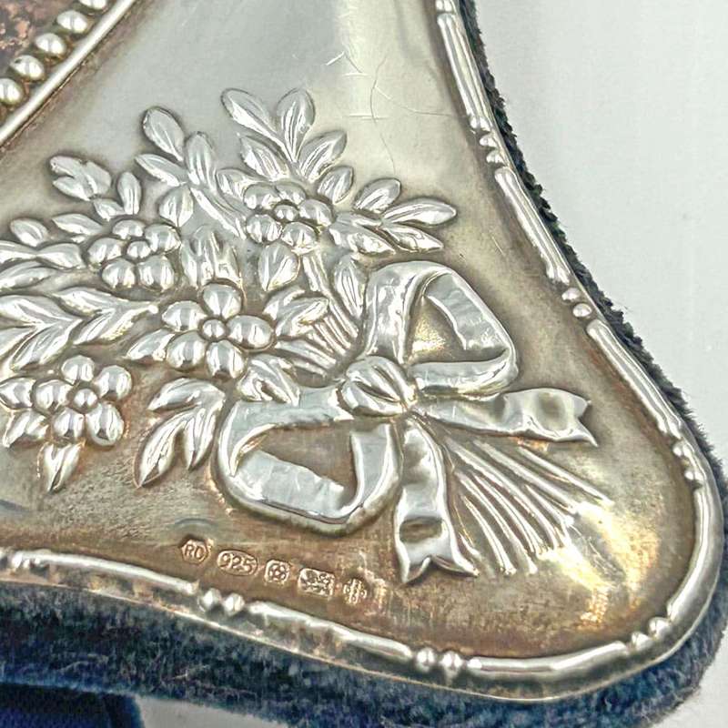 Hallmarked Silver Heart Picture Frame Carrs Sheffield