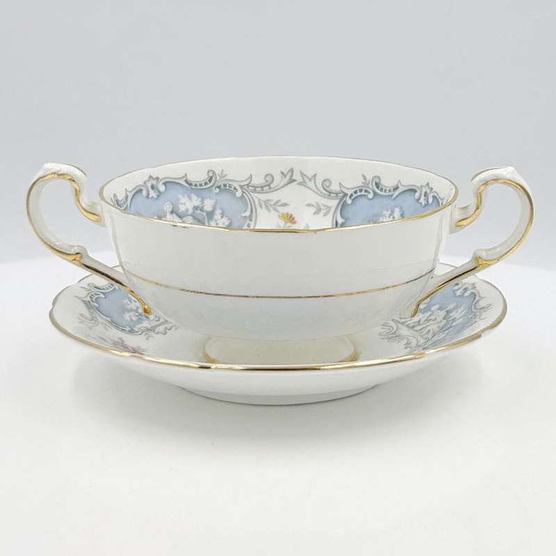 Paragon Dubarry Soup Coupe and Saucer