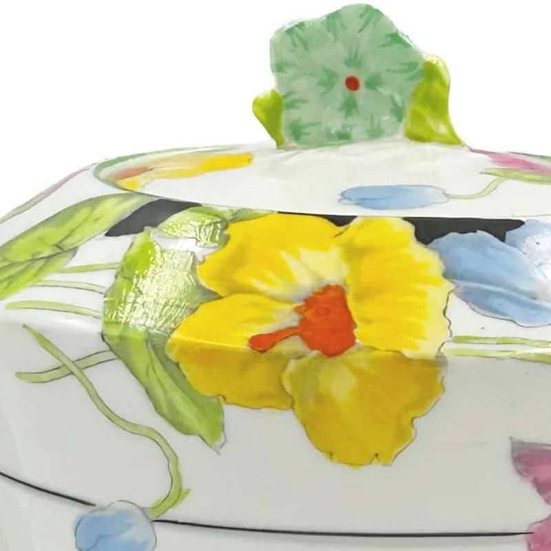 Paragon Art Deco Iceland Poppy Tea Pot C1925