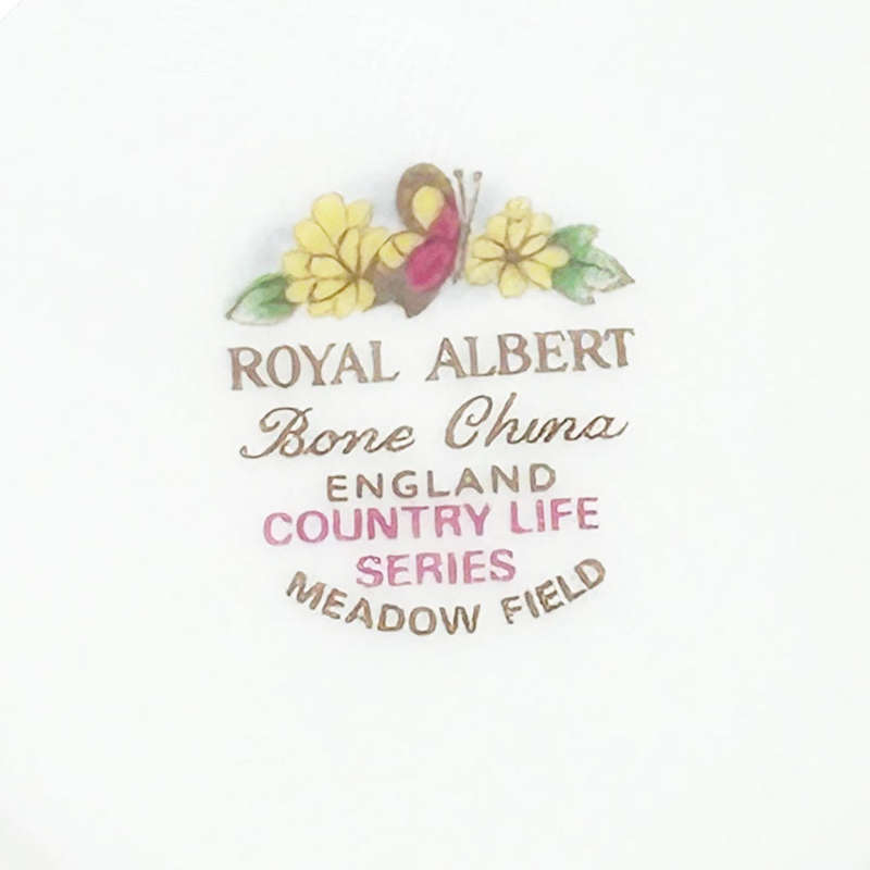 Royal Albert Country Life Series Duo Meadow Field