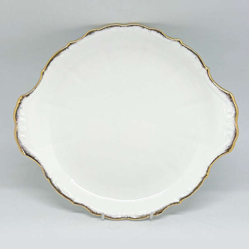 Royal Albert Snow Queen Tea Large Cake Plate