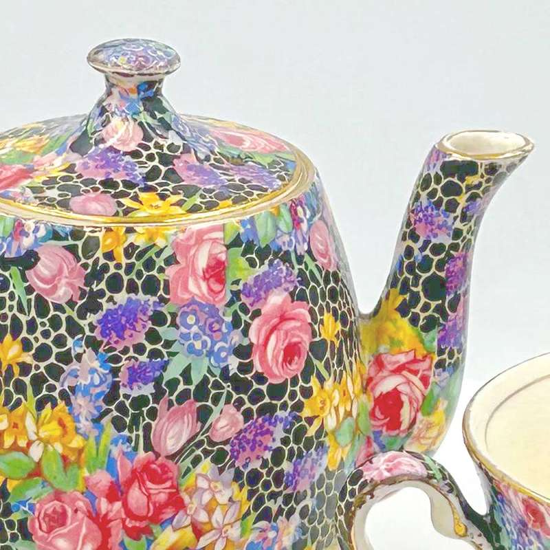 Royal Winton Chintz Hazel Breakfast Set Tea For One 1939