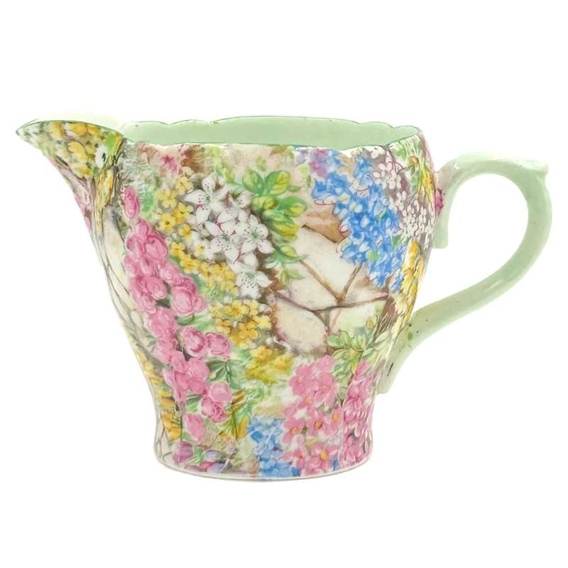 Shelley Rock Garden Coffee Milk Jug