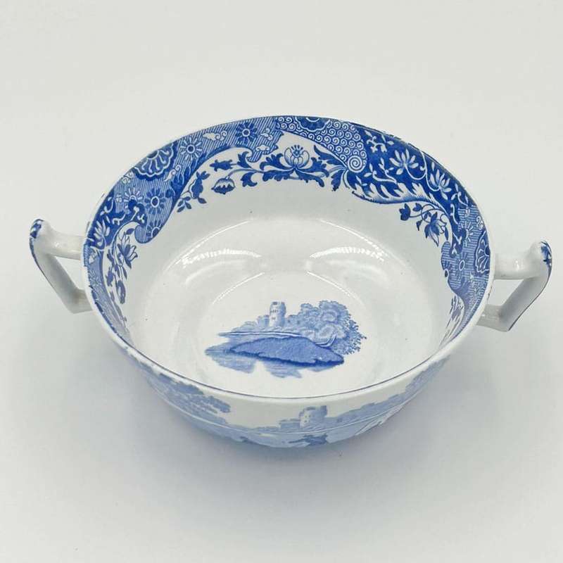 Copeland Spode Blue Italian Soup Coupe