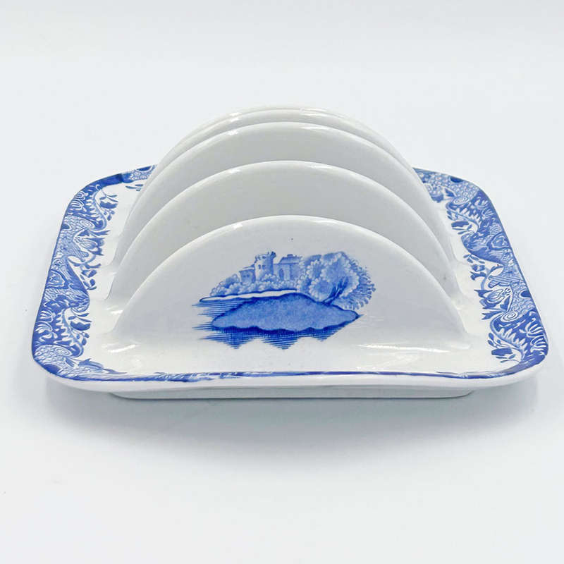 Copeland Spode Blue Italian Toast Rack