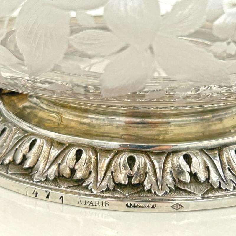 French Silver Claret Jug By Charles Nicolass Odiot 19th