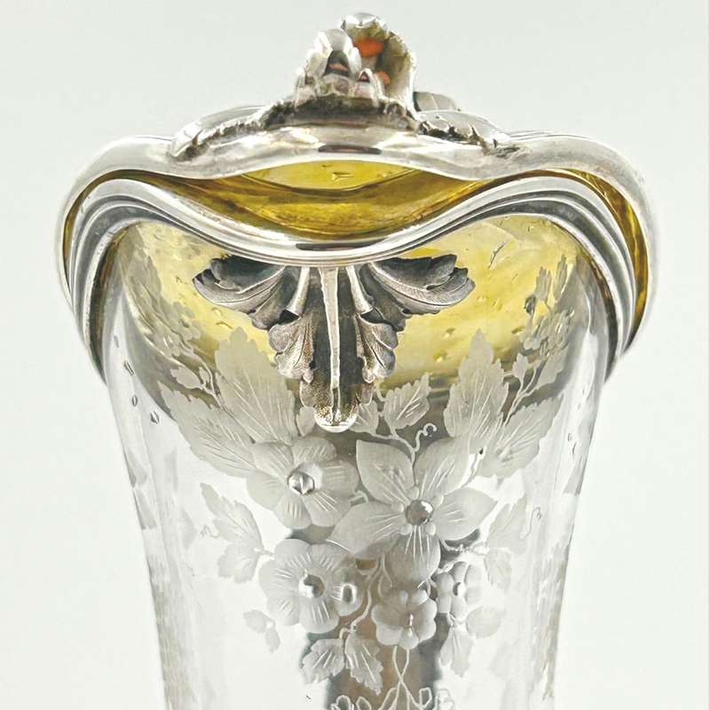 French Silver Claret Jug By Charles Nicolass Odiot 19th