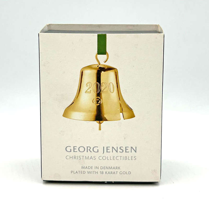 Georg Jensen Red and Green Ribbon Christmas Tree Ornament 2020