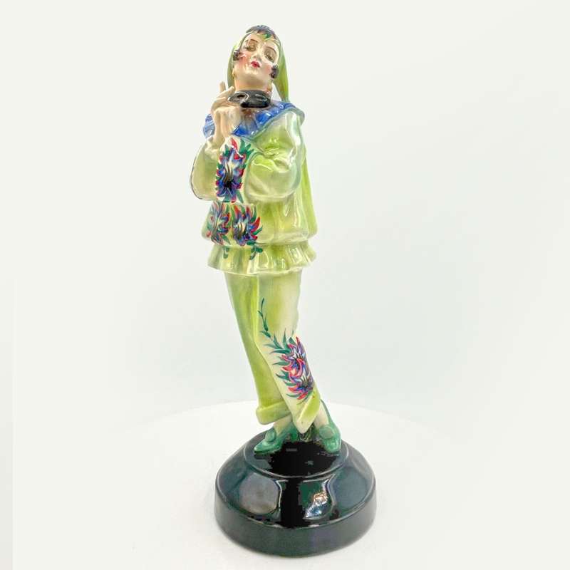 Goldscheider Art Deco Pierrette Figurine By Damon and Lorenzl C1925