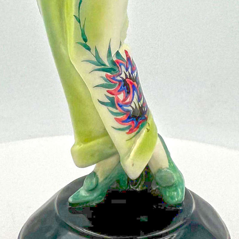 Goldscheider Art Deco Pierrette Figurine By Damon and Lorenzl C1925