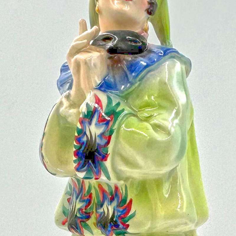 Goldscheider Art Deco Pierrette Figurine By Damon and Lorenzl C1925