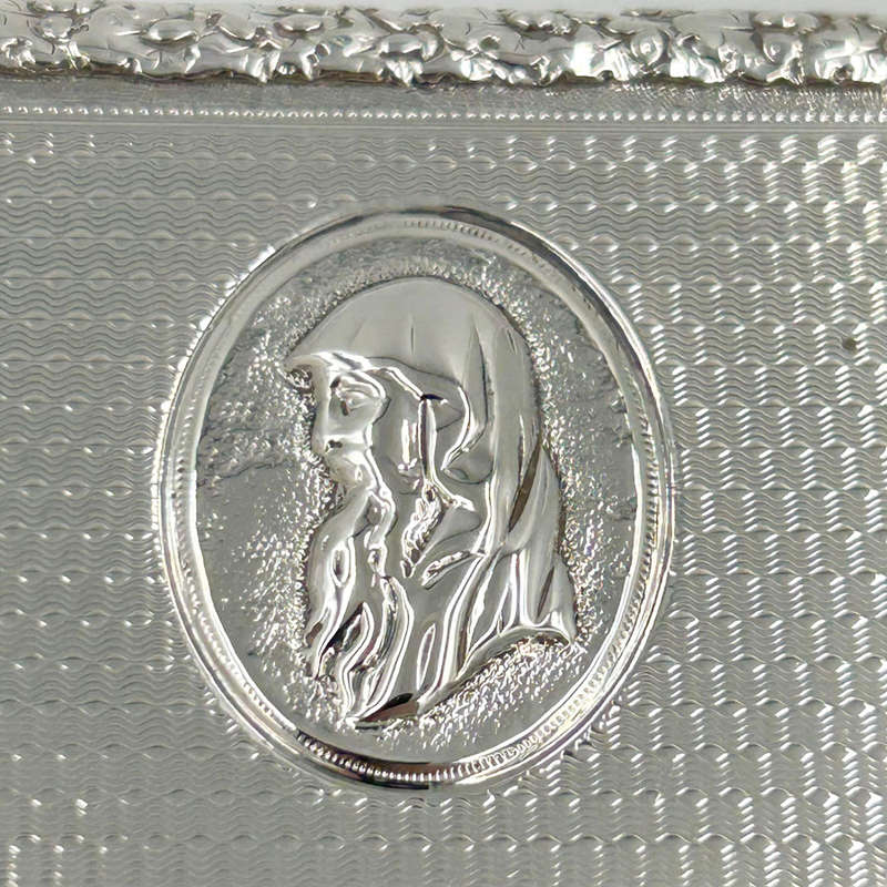Hallmarked Silver George IV Reliquary Snuff  Box London 1825