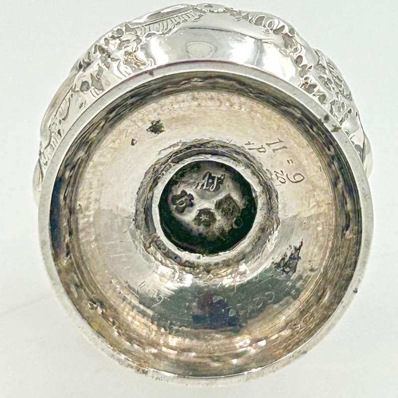 Hallmarked Silver Pepperette London 1737 Samuel Wood