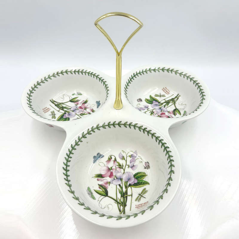 Portmeirion Botanic Garden Handled Nut Dish Sweet Pea