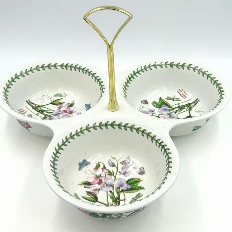 Portmeirion Botanic Garden Handled Nut Dish Sweet Pea