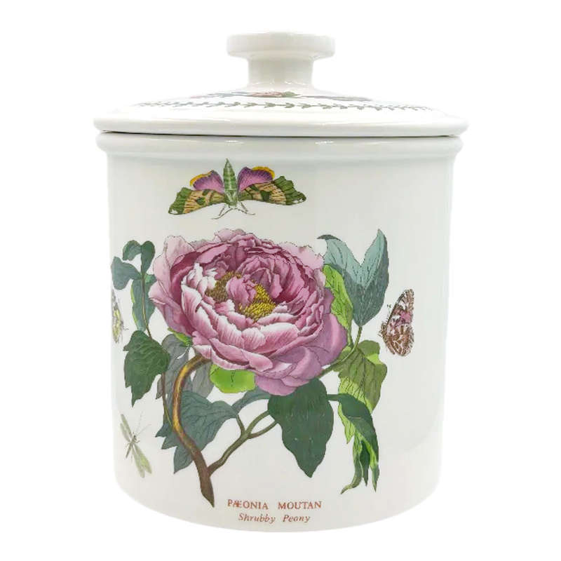 Portmeirion Botanic Garden Lidded Jar Shrubby Peony