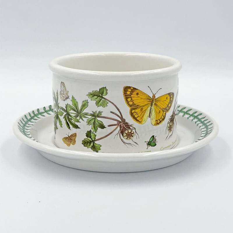 Portmeirion Botanic Garden Serving Bowl On Stand Common Tomentil