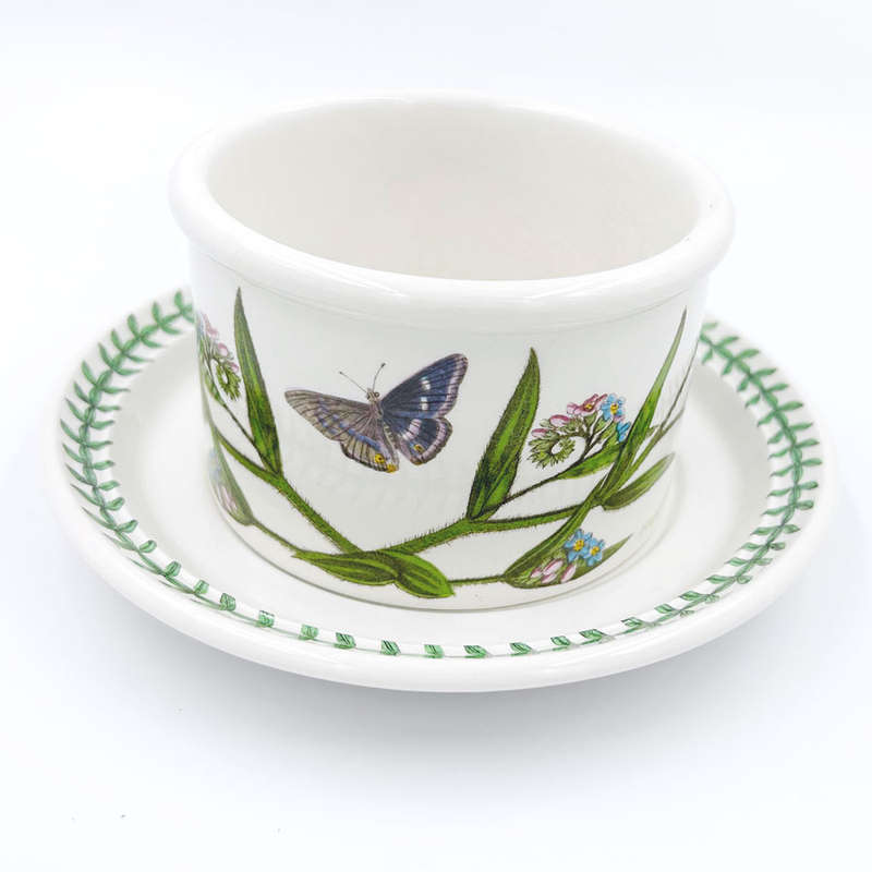 Portmeirion Botanic Garden Serving Bowl On Stand Forget Me Not