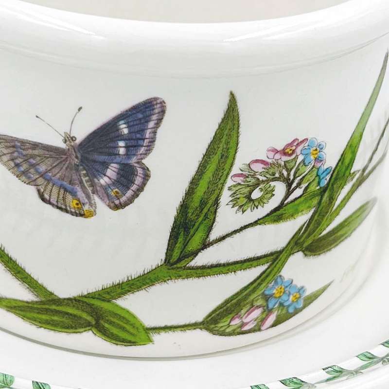 Portmeirion Botanic Garden Serving Bowl On Stand Forget Me Not