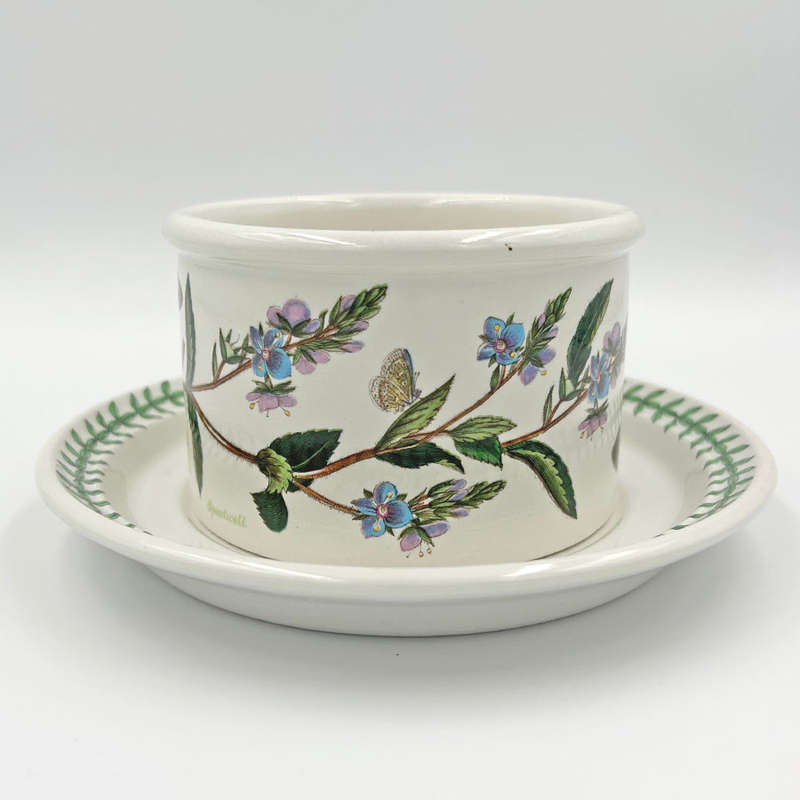 Portmeirion Botanic Garden Serving Bowl On Stand Speedwell