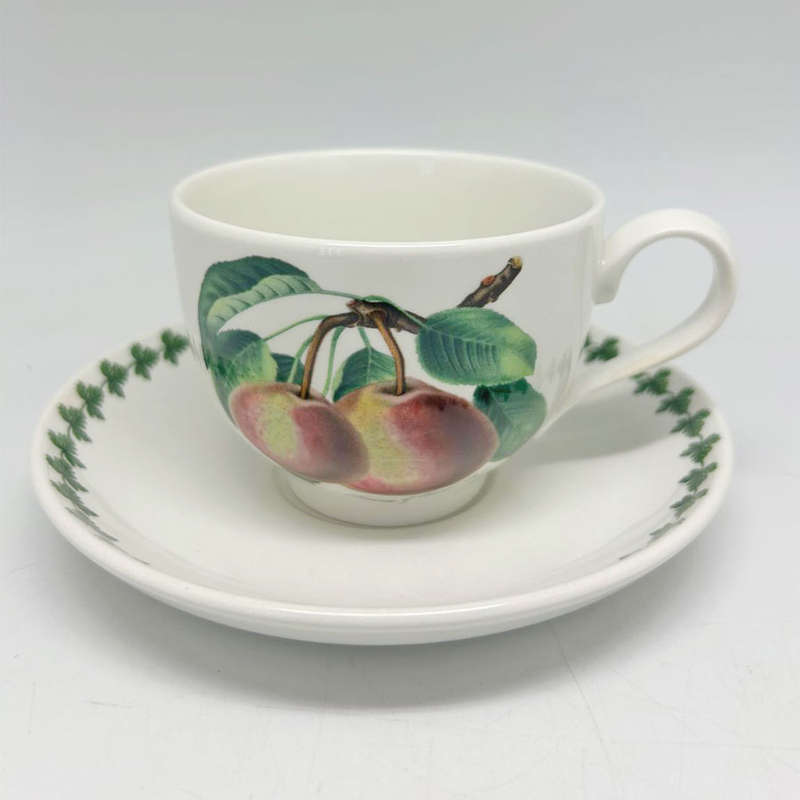 Portmeirion Pomona Tea Duo Orange Pear