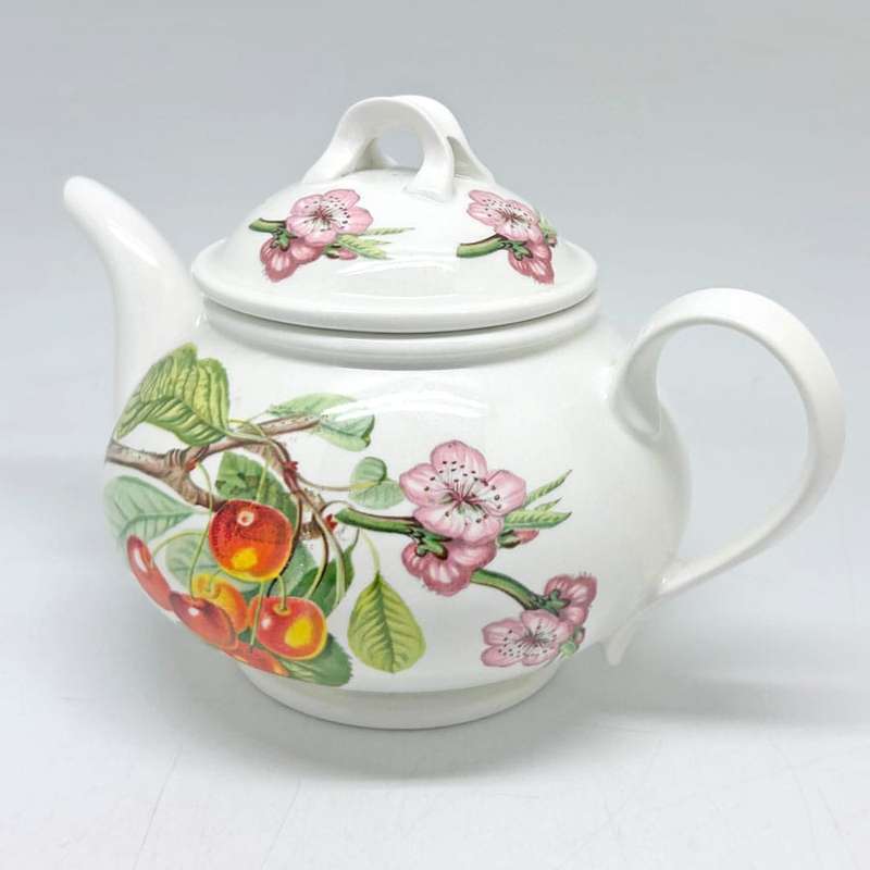 Portmeirion Pomona Tea Pot Biggarreux Cherry