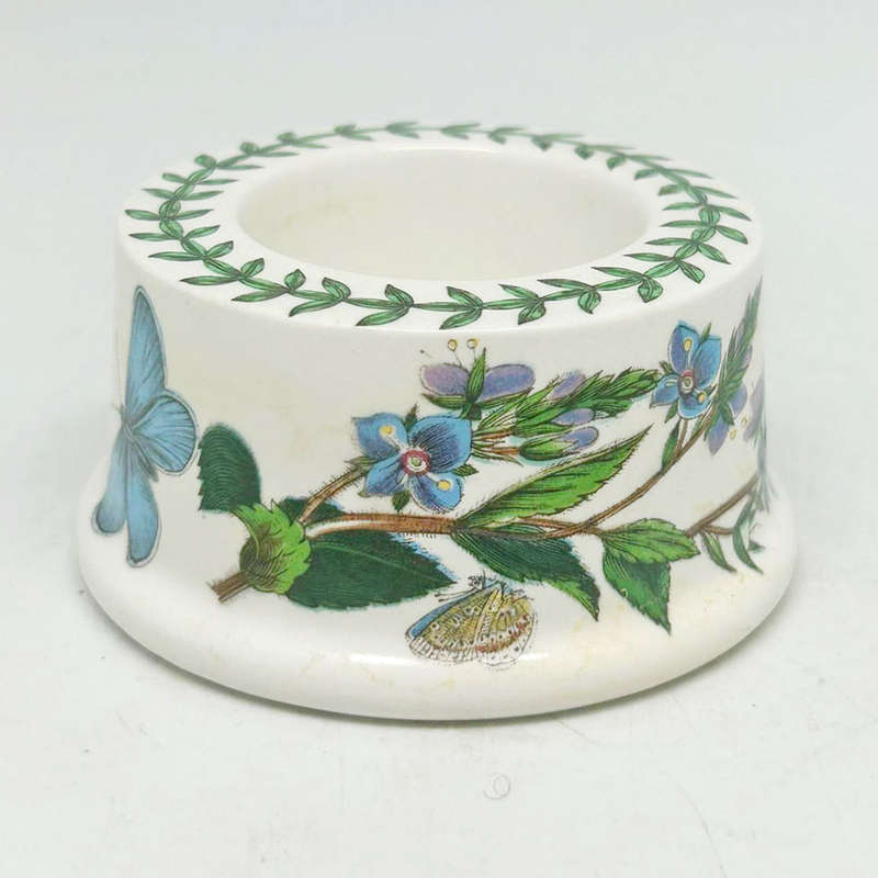 Portmeirion Botanic Garden Blue Floral Tea Light Candleholder