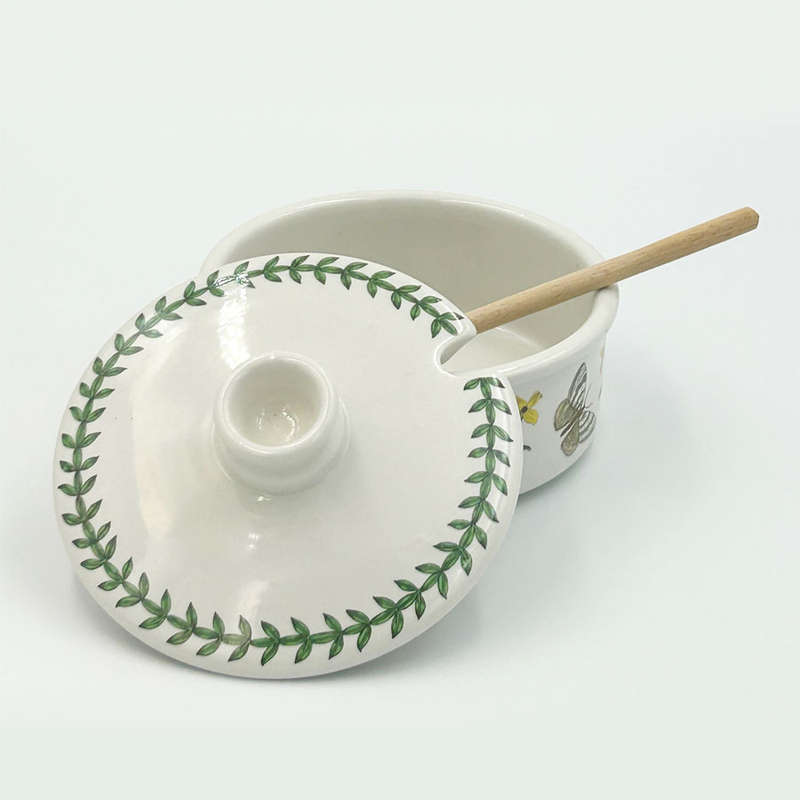 Portmeirion Botanic Garden Preserve Jar and Spoon